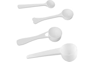 HJYZY 160 Stück Messlöffel 1g 3g 5g 10g Kaffeelöffel für Backmessen Trockenrationen und Flüssigkeit Spuelmaschinenfest Gutes Küchenwerkzeug