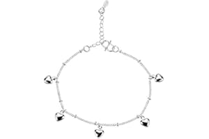 CHEREDA 925 Silver Anklet Double-deck Foot Chain Anklets For Women Beach Casual Jewelry Accessories