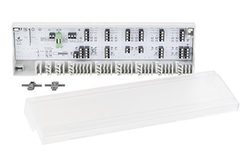 Möhlenhoff Alpha-Basis direct 230V/24V | hochwertige Regelklemmleiste Fußbodenheizung | für 6 Thermostate & 15 Stellantriebe