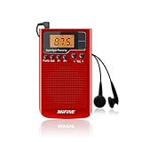 ☛RADIO PERSONAL CON AURICULARES: frecuencia AM: 520-1710 KHz, frecuencia FM: 87.5 - 108MHz. Con el conector para auriculares, le brinda una experiencia de escucha privada y una mayor claridad de sonido en cualquier entorno.