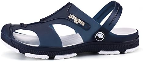 ZXWFOBEYMen's Slip-On Breathable Beach Shoes Sport Sandals Flip Flop