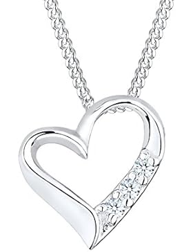 DIAMORE Halskette Herz Diamant (0.06 ct.) 925