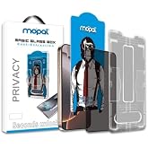 MOPAL iPhone 16 Pro Max i&ccedil;in Magic Glass Ekran Koruyucu - AntiStatik Pratik Uygulama Aparatlı, 9H Sertlikte Temperli Cam - Ha