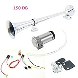 4. Advertencia: el sonido de 150 dB Super-Loud no se puede ignorar, este cuerno es realmente fuerte. Por favor, no lo utilice cerca de la escuela o el hospital.