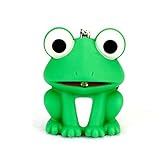 benhai 1pc plástico LED Truand rana en forma de llavero con sonido nouveauté regalo llavero...