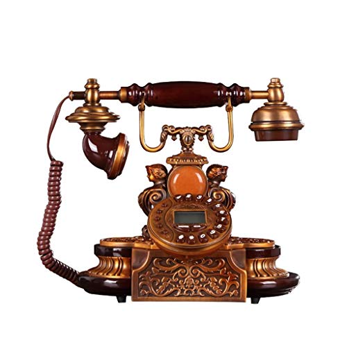 Preisvergleich Produktbild RMXMY Landhaus antikes europäisches Telefon Amerikanisches Retro- Weinlesehaus örtlich festgelegtes kreatives Überlandleitungstelefon der Mode