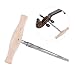Produktbild Ammoon Violine Spirale Reibahle Peg Hole 1: 30 Konisch aus Stahl mit hoher Geschwindigkeit mit Griff aus Holz für 3/4 4/4 Violine hochwertige Instrument