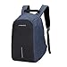 Produktbild JINS&VICO Anti Theft Laptop Rucksack, 15 Zoll wasserdichter Rucksack Schulter Beutel für Schulgeschäfts Arbeits Reise, Anti Einbruch Design (Blau) Das beste Geschenk zum Valentinstag