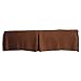 American Baby Company Heavenly Soft Minky Dot Portable/Mini Tailored Crib Skirt, Chocolate