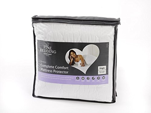 The Fine Bedding Company Quilted Waterproof Mattress Protector Super King