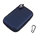 Price comparison product image Sharplace 5''inch Shockproof Carrying Case for Western Digital WD Ultra WD Elements 2TB 1TB 500GB External Hard Drive Case Bag Blue