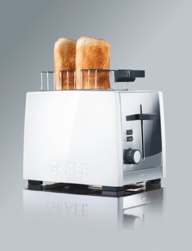 Graef Toaster TO 81, Edelstahl, weißŸ - 5