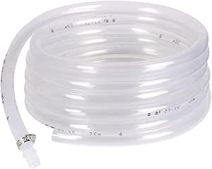 Sera Tubo 9/12 Grigio, 2,5 M, Tubo Per Acquario, Tubi Flessibili - 9