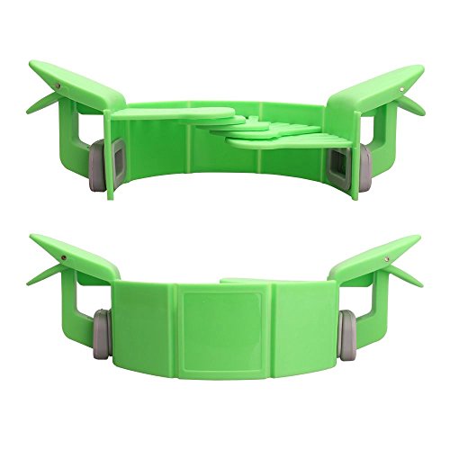 SEIHER UNIVERSAL FALTBARES SIEB NUDELSIEB INNOV4TO: Anpassbar an alle Größen von Töpfen Pfannen & Schüsseln, Abgießhilfe zum Anklippen, hitzebeständig, praktisch, innovativ, spülmaschinenfest • Nudeln Obst Gemüse und Lebensmittel aller Art • Topfsieb, Nudelsieb, Kochsieb - 6