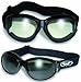 Produktbild 2 Eliminator Motorcycle Goggles Clear and Smoke Tinted Plus Pouches/Storage Bags Day Night Great for Dust Storms and Keeping Wind and Debris out of the Eyes Sand Desert