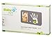 Baby Art Duo Paint Print Frame (Taupe & Sun)
