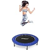 Physionics Robustes Mini-Trampolin mit verschiedenen Durchmessern für drinnen und draußen mit rutschhemmenden Füßen - 7