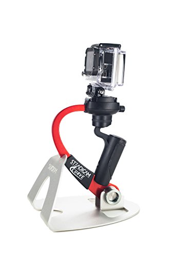 détail Steadicam Curve Schwebestativ pour GoPro rouge