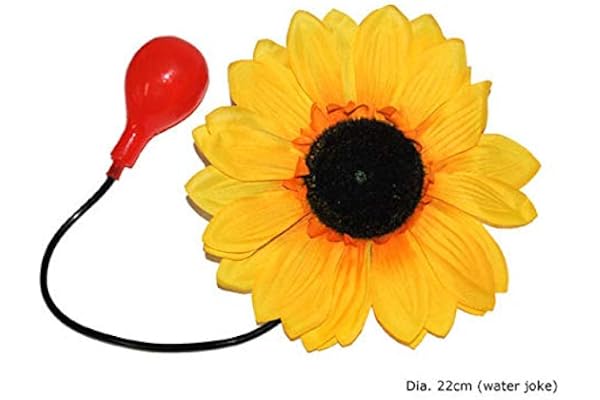 Lot de 6 - Fleur Gag Jet d'eau de Clown