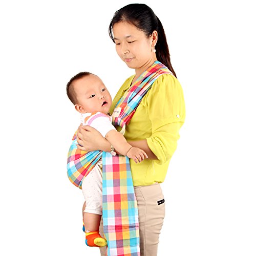 Cotton Ring Sling Pouch Baby Adjustable Wrap Carrier for Birth to 3 yrs' Baby