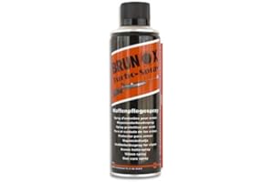 Brunox Lubricante 300 ml Spray Ideal para Armas, escopetas, Pistolas, Mantenimiento, Airsoft, Caza, Fusil, Rifle 23031 + Portabotellas de Regalo