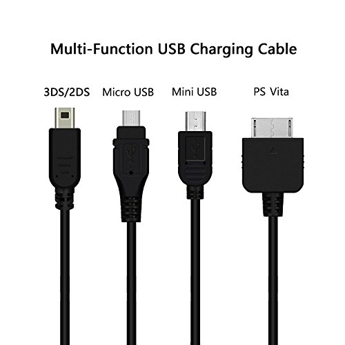 C ble de Chargeur pour PS Vita 1 2m Multi C ble USB de Chargement 4 en 1 avec Mini USB Micro USB pour Manette PS3 PS4 Xbox One Aussi compatible reviews C ble de Chargeur pour PS Vita 1 2m Multi C ble USB de Chargement 4 en 1 avec Mini USB Micro USB pour Manette PS3 PS4 Xbox One Aussi compatible
