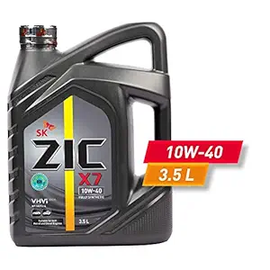 ZIC SK ZIC X7 10W-40 (API SN/CJ-4, 3.5Ltr) 100% Fully Synthetic Premium Engine Oil with VHVI Technology