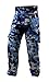 Produktbild KT309 Hose Motorrad Quad Rankgitter blau Camouflage Militärische MARPAT Urban Blue