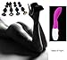 Price comparison product image Happy All Night Sexy: Silicone Vibrator Massager Point G + Silicone Anal Plug with Stone + Free Ring Penis Sheath