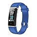Produktbild Teepao Fitness Tracker, Smart Watch, IP67 Wasserdicht, id130plus mit Smart-Armband Smart Watch mit Schrittzähler Herzfrequenz Monitor Sleep Tracker für iPhone IOS und Android blau