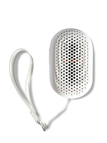 Tragbarer Bluetooth Lautsprecher, Selfie Fernbedienung, Freisprechen Bluetooth Auto – Weiß – KHOMO® Bluetooth Speaker and Selfie Remote Shutter All-In-One – Best travel gadget – HD Speaker and microfone, Wireless Selfie Shutter, MP3 SD Card Slot, Radio – Compatible with all Smartphones and Tablets Apple iOS iphone 4 5 6 plus, ipad mini air 2 3 4 5 6, Android, Samsung Galaxy Tab Note 2 3 4 Alpha S6 Edge S5 S4 S3, HTC, Nokia, Sony Experia, Huawei, LG – White - 2