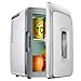 Produktbild Family in Minikühlschrank, Portable Mini Kühlschrank, persönlichen Kühlt und heizt, 12 l Freon-freien Beinhaltet Stecker für Home Outlet & 12v Auto Ladegerät-12L 37 x 29 x 25 cm