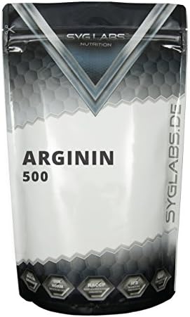 Syglabs L-Arginine Hochdosiert – 500 Capsules Pack of 300 g)
