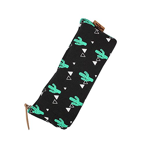 Lumanuby - 1 estuche para l pices de tela moderno y creativo con dise o de cactus y rayas estuche de almacenamiento de gran capacidad para l pices o maquillaje color aleatorio reviews Lumanuby - 1 estuche para l pices de tela moderno y creativo con dise o de cactus y rayas estuche de almacenamiento de gran capacidad para l pices o maquillaje color aleatorio