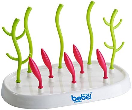 Prehelife Detachable Baby Bottle Drying Rack Tree Shape Feeding Bottle Pacifier Hanging Bottle Rack