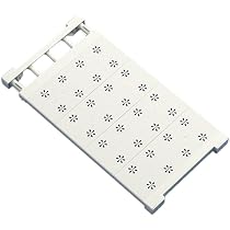 Mensola Estensibile Per Armadio - Scaffale Telescopico In Plastica Bianco 47-68cm - Foto 11