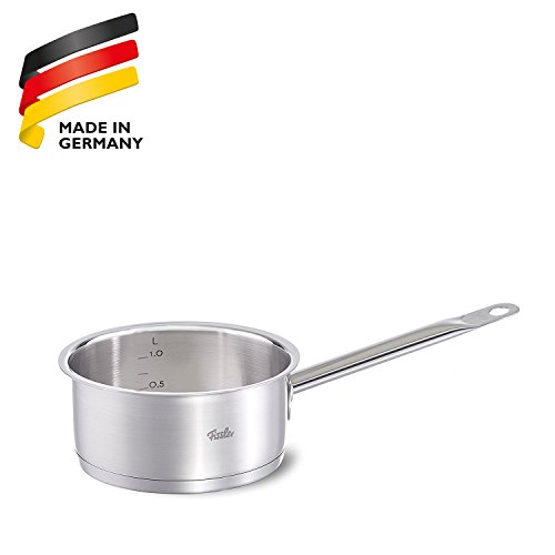Fissler FL08415316100 Original-profi collection Stielkasserolle, 1.4 Liter, rund, Edelstahl Kochtopf, Induktion ohne Deckel, silber, 16 cm Durchmesser - 2
