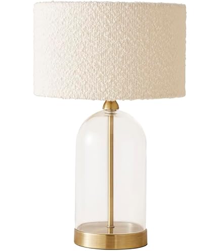 Maggie Gold Candlestick Floor Lamp With Black And Gold Shade