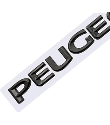 Stickers Peugeot Emblème Logo Crête Signe Hayon Pour Peugeot 207 307 107 407 507 508 408 Hayon Peugeot 2008