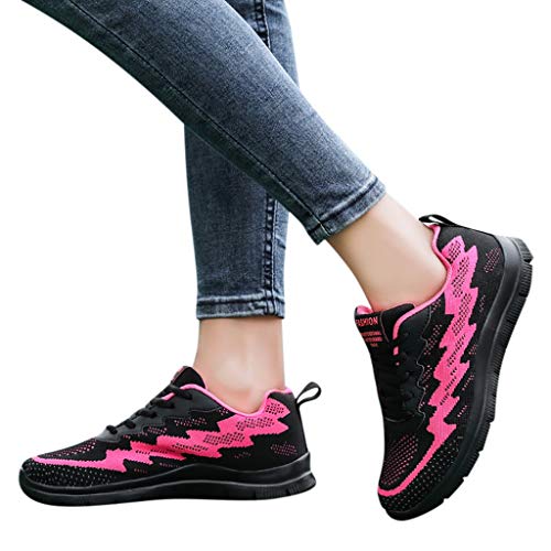 HOTSELL〔☀ㄥ〕Trainers, Women Outdoor Mesh Shoes Casual Slip On Comfortable Running Sports Shoes Round Toe Walking Sneakers