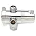 Produktbild Bluelover 1/2 Zoll Dreiwege Dusche Kopf Umsteller Ventil Brausearm Fur Kopf Brausehalter