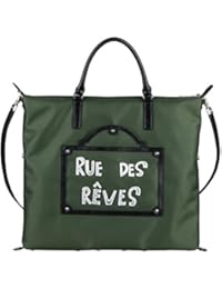 Kesslord Cameleon - Bolso de tela de Otra Piel para mujer multicolor Sapin / Noir - SP/N