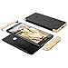 Produktbild VemMore Huawei P8 Lite 2017 Hülle Hard Case 3 in 1 Schutzhülle Full Body Schutz 3 Teilig Styliche Handytasche Hart PC Plastik Slim Case Back Cover Ultra Dünn Schale Schutz Handy Tasche Bumper Handyhülle - Gold Schwarz