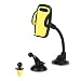 Produktbild LESHP Auto KFZ Universal Handyhalterung für iPhone 6/6Plus 5S/4S Samsung Galaxy S5/S4/S3 Smartphone (Gelb)