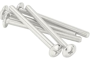 RC SCREWS M4 (4mm x 50mm) Door Knob/Cabinet Handles Screws (Pack of 10)