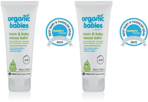 (2 Pack) - Green People - Mum & Baby Rescue Balm | 100ml | 2 PACK BUNDLE