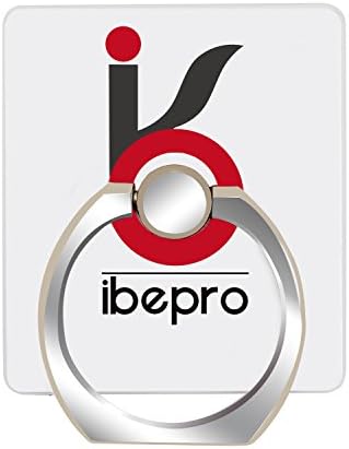 IBEPRO@ Finger Ring Stand,360°Rotation Phone Ring Holder, Finger Grip kickstand Universal Cell Phone Ring for iPhone, Android phone, iPad,iPod,and Tablet.Masstige Ring Grip Stand holder for any Smart devices. (White)