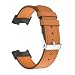 Produktbild saihui Kompatibel Für Fitbit Charge 3 Armband Milanese Ersatz Fitness Armbänder Voll Einstellbare Metall Wristband mit Starkem Magneten Sperre (Braun)