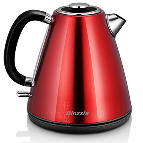 Bouilloire lectrique En Acier Inoxydable Rouge 1800W 1.6L