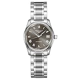 LONGINES DAMEN-ARMBANDUHR 29MM ARMBAND LEDER BRAUN AUTOMATIK ANALOG L22574716